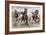 Race For Blood-Currier & Ives-Framed Giclee Print