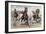 Race For Blood-Currier & Ives-Framed Giclee Print