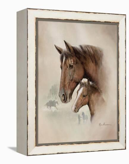 Race Horse I-Ruane Manning-Framed Stretched Canvas