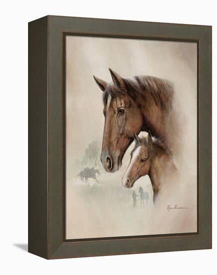 Race Horse I-Ruane Manning-Framed Stretched Canvas