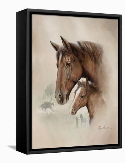 Race Horse I-Ruane Manning-Framed Stretched Canvas