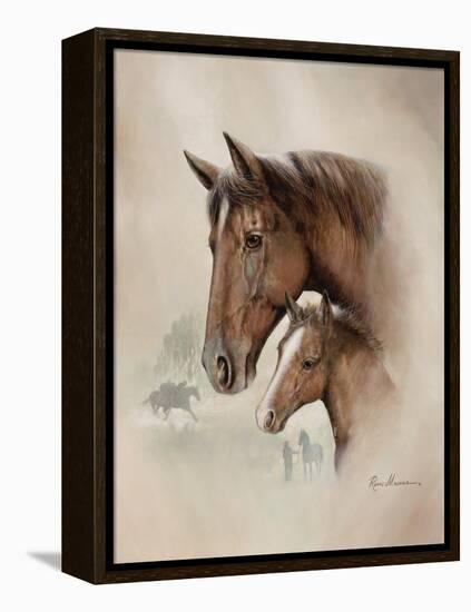 Race Horse I-Ruane Manning-Framed Stretched Canvas