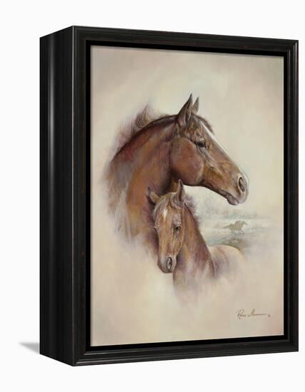 Race Horse II-Ruane Manning-Framed Stretched Canvas