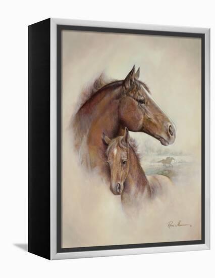 Race Horse II-Ruane Manning-Framed Stretched Canvas