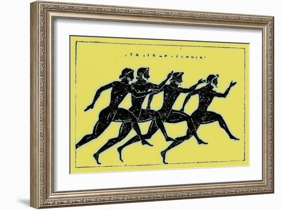 Race, Illustration from 'History of Greece' by Victor Duruy, Published 1890-American-Framed Giclee Print