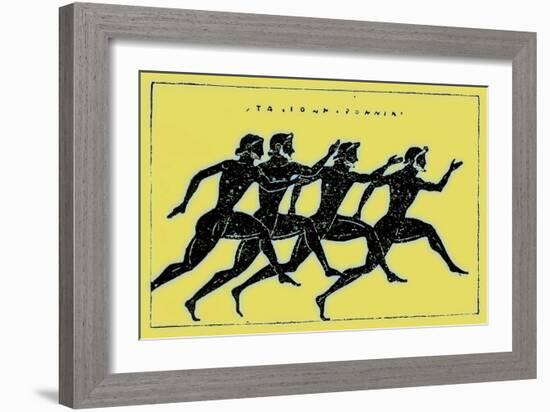 Race, Illustration from 'History of Greece' by Victor Duruy, Published 1890-American-Framed Giclee Print