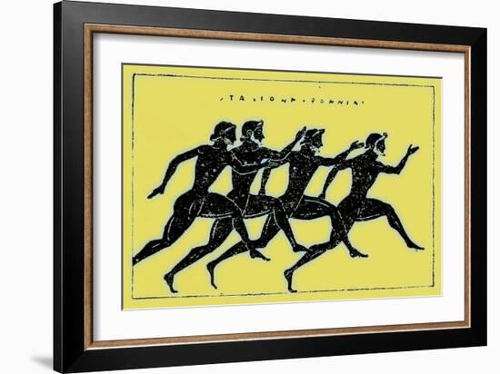 Race, Illustration from 'History of Greece' by Victor Duruy, Published 1890-American-Framed Giclee Print