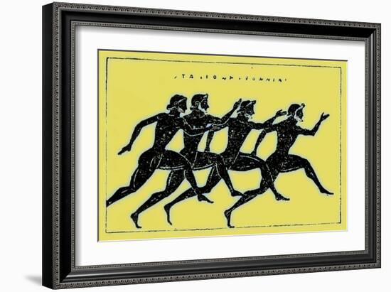 Race, Illustration from 'History of Greece' by Victor Duruy, Published 1890-American-Framed Giclee Print