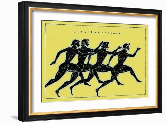 Race, Illustration from 'History of Greece' by Victor Duruy, Published 1890-American-Framed Giclee Print