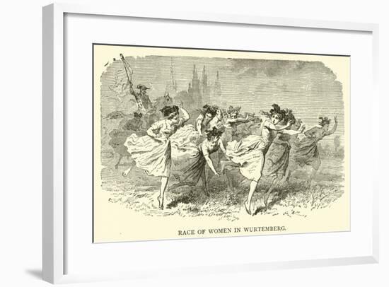 Race of Women in Wurtemberg-null-Framed Giclee Print