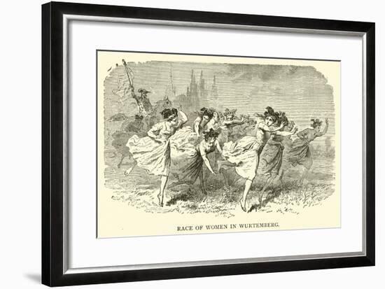 Race of Women in Wurtemberg-null-Framed Giclee Print