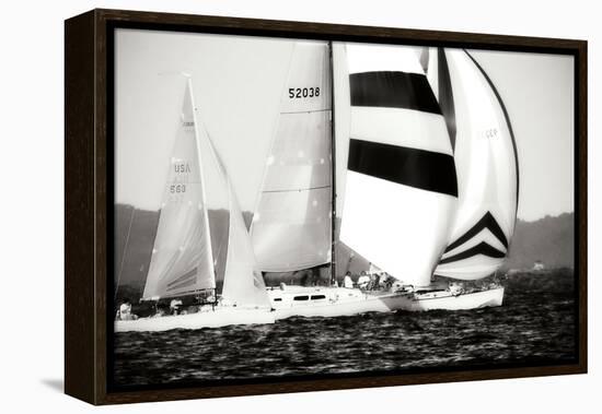 Race on the Chesapeake I-Alan Hausenflock-Framed Premier Image Canvas