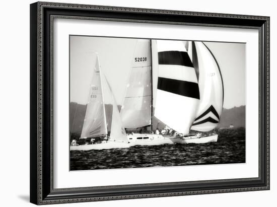 Race on the Chesapeake I-Alan Hausenflock-Framed Photographic Print