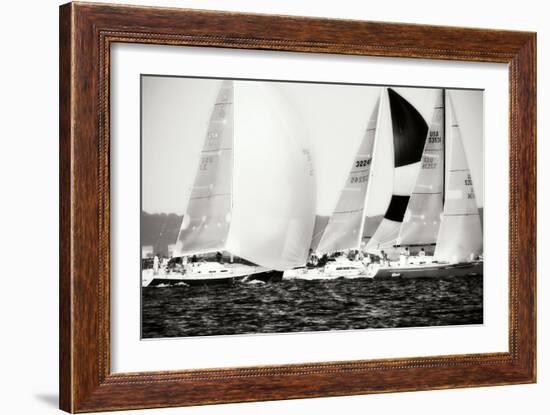 Race on the Chesapeake II-Alan Hausenflock-Framed Photographic Print