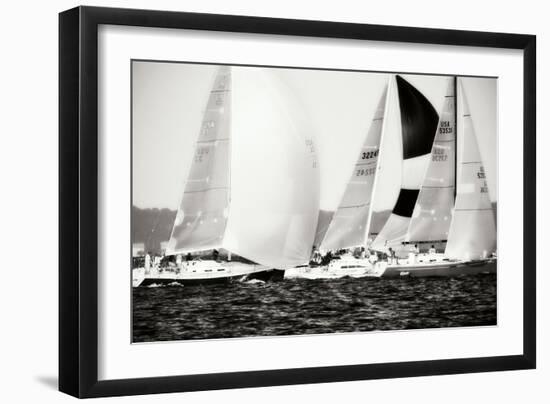 Race on the Chesapeake II-Alan Hausenflock-Framed Photographic Print