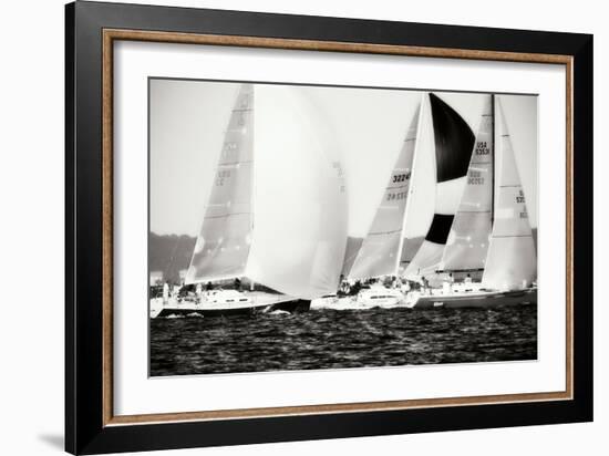 Race on the Chesapeake II-Alan Hausenflock-Framed Photographic Print