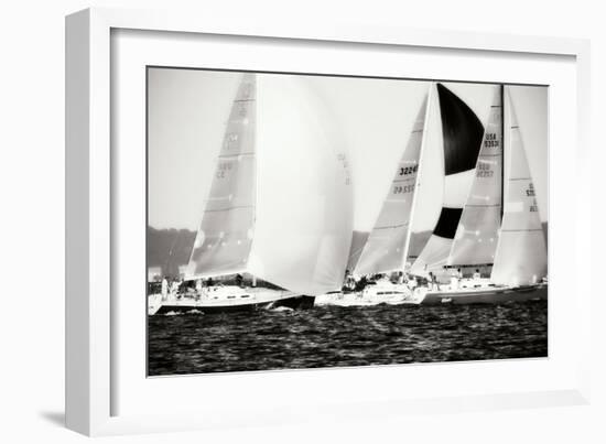 Race on the Chesapeake II-Alan Hausenflock-Framed Photographic Print
