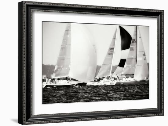 Race on the Chesapeake II-Alan Hausenflock-Framed Photographic Print