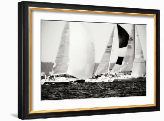 Race on the Chesapeake II-Alan Hausenflock-Framed Photographic Print