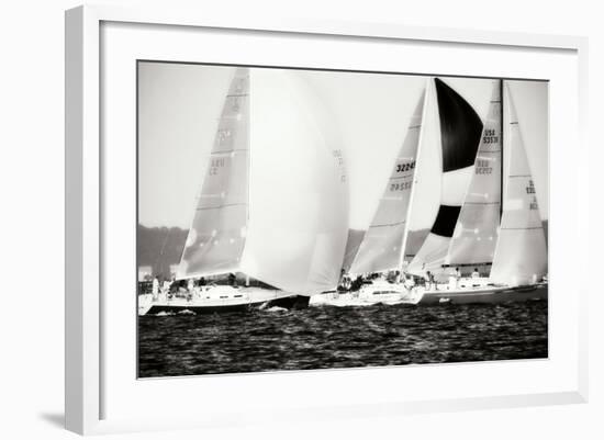 Race on the Chesapeake II-Alan Hausenflock-Framed Photographic Print