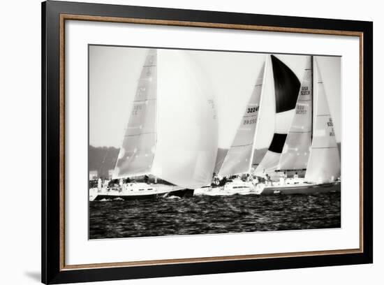 Race on the Chesapeake II-Alan Hausenflock-Framed Photographic Print