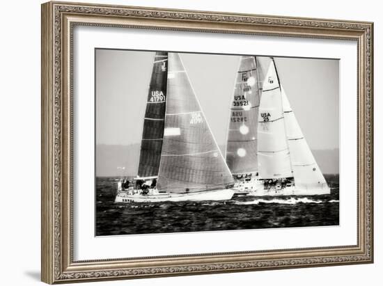 Race on the Chesapeake III-Alan Hausenflock-Framed Photographic Print