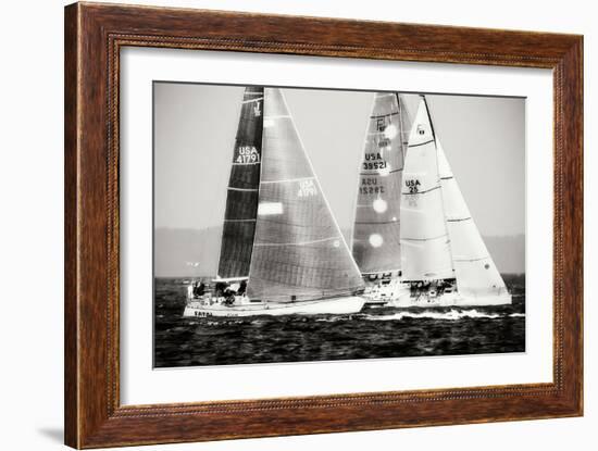 Race on the Chesapeake III-Alan Hausenflock-Framed Photographic Print