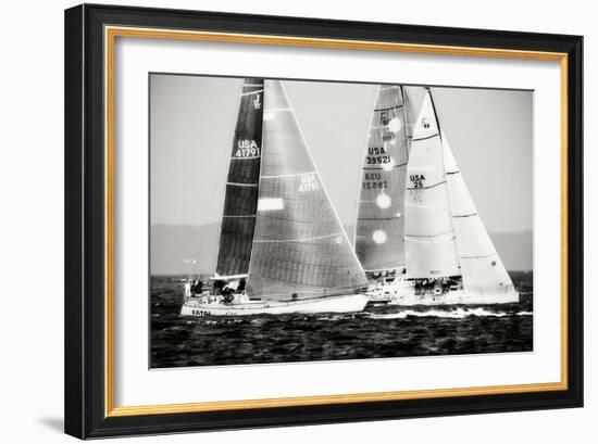 Race on the Chesapeake III-Alan Hausenflock-Framed Photographic Print