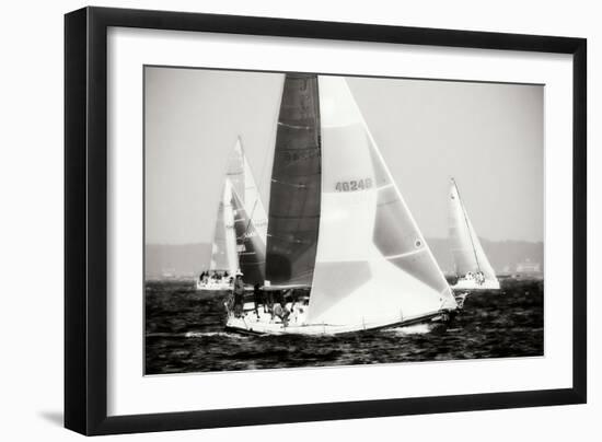 Race on the Chesapeake IV-Alan Hausenflock-Framed Photographic Print