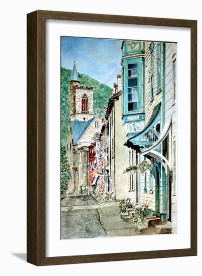 Race St., Jim Thorpe, Pa., 2013-Anthony Butera-Framed Giclee Print