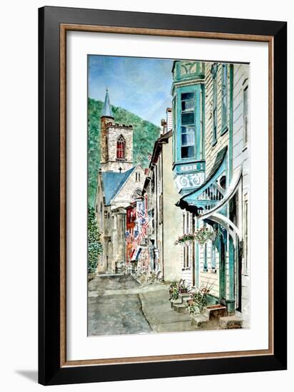 Race St., Jim Thorpe, Pa., 2013-Anthony Butera-Framed Giclee Print