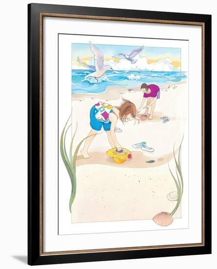 Race to Point - Humpty Dumpty-Len Ebert-Framed Giclee Print