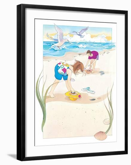 Race to Point - Humpty Dumpty-Len Ebert-Framed Giclee Print