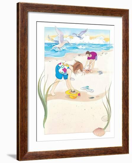 Race to Point - Humpty Dumpty-Len Ebert-Framed Giclee Print