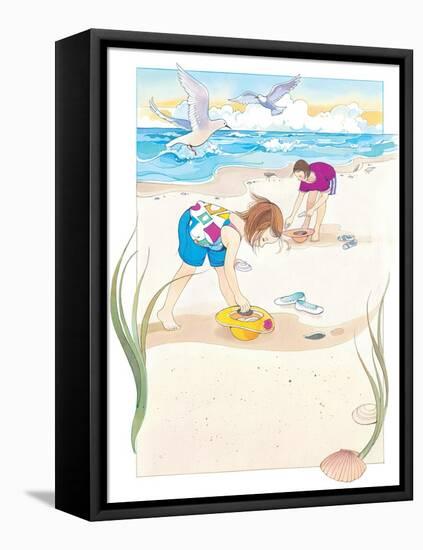 Race to Point - Humpty Dumpty-Len Ebert-Framed Premier Image Canvas