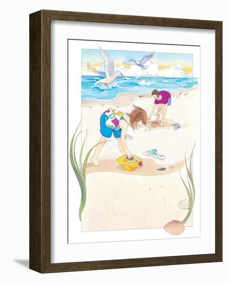 Race to Point - Humpty Dumpty-Len Ebert-Framed Giclee Print