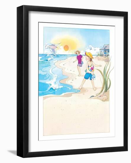 Race to Point - Humpty Dumpty-Len Ebert-Framed Giclee Print