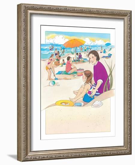 Race to the Point - Humpty Dumpty-Len Ebert-Framed Giclee Print