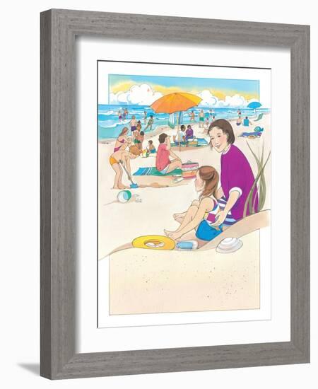 Race to the Point - Humpty Dumpty-Len Ebert-Framed Giclee Print