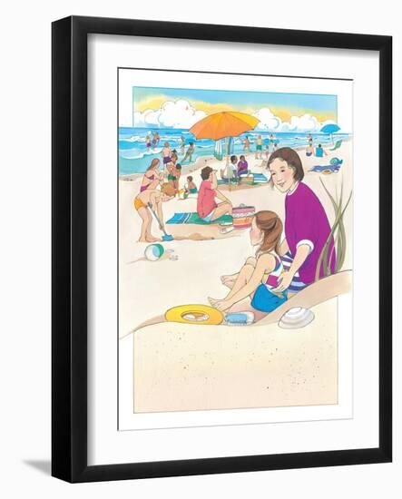 Race to the Point - Humpty Dumpty-Len Ebert-Framed Giclee Print