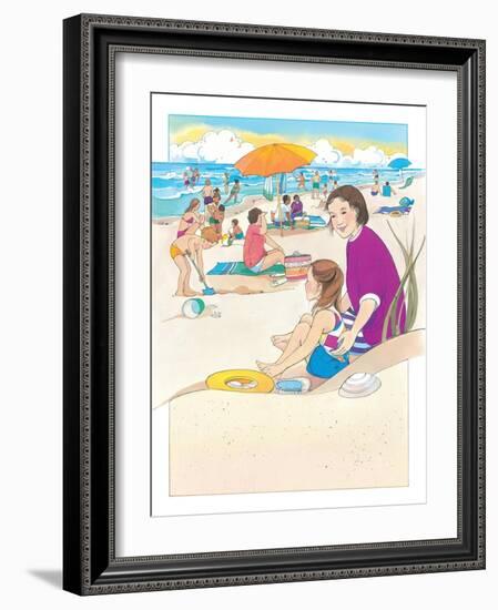 Race to the Point - Humpty Dumpty-Len Ebert-Framed Giclee Print