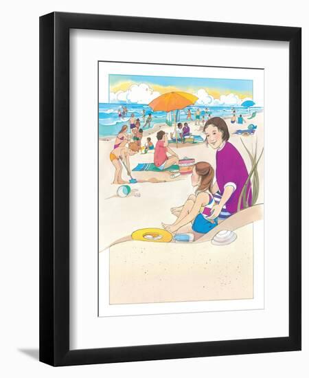 Race to the Point - Humpty Dumpty-Len Ebert-Framed Giclee Print