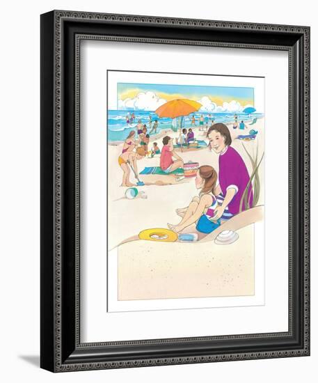 Race to the Point - Humpty Dumpty-Len Ebert-Framed Giclee Print