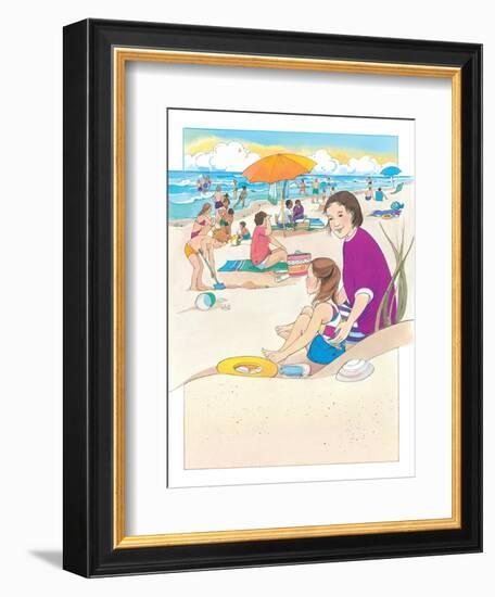 Race to the Point - Humpty Dumpty-Len Ebert-Framed Giclee Print