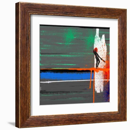 Race-NaxArt-Framed Art Print