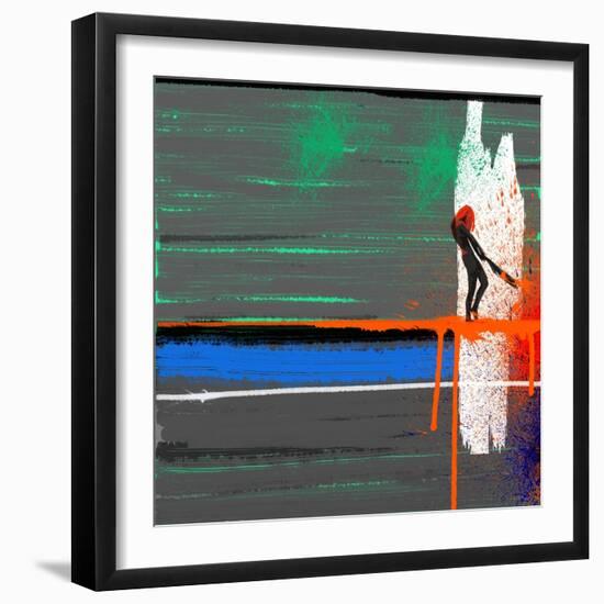 Race-NaxArt-Framed Art Print