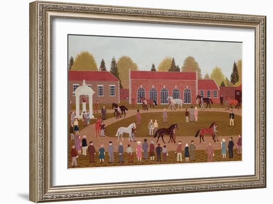 Racehorse Sales-Vincent Haddelsey-Framed Giclee Print