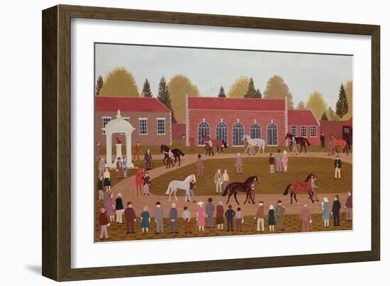 Racehorse Sales-Vincent Haddelsey-Framed Giclee Print