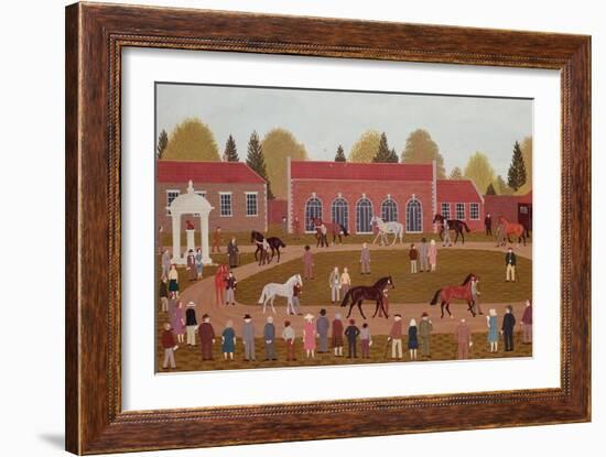 Racehorse Sales-Vincent Haddelsey-Framed Giclee Print