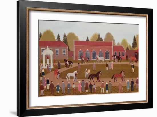 Racehorse Sales-Vincent Haddelsey-Framed Giclee Print